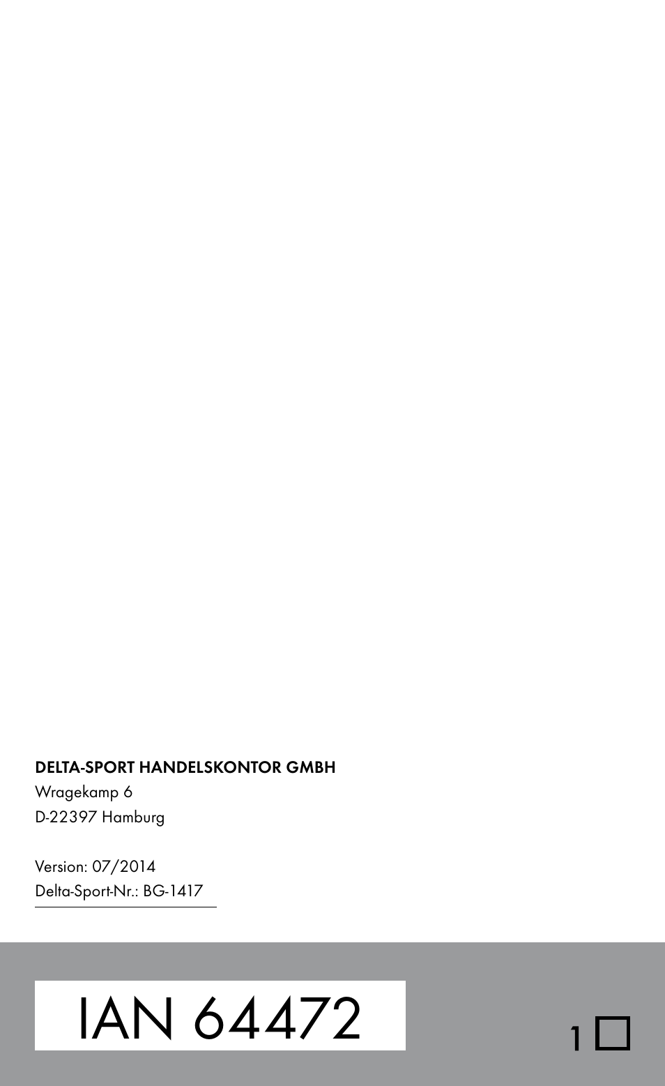 Sensiplast FINGER & TOE BANDAGES User Manual | Page 20 / 20