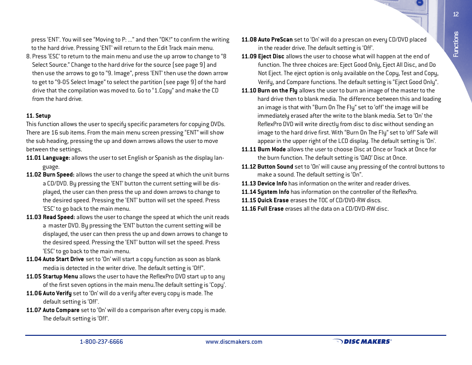 Disc Makers 1.1 User Manual | Page 13 / 15