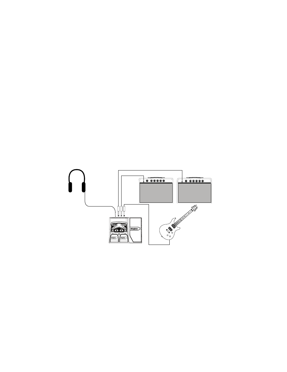 Stereo operation | DigiTech RP80 User Manual | Page 11 / 32