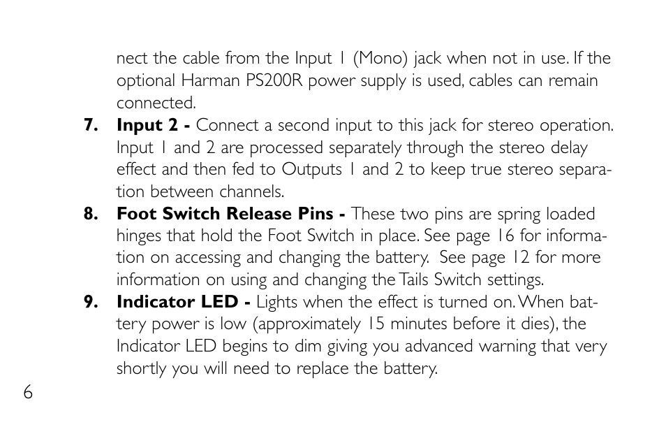 DigiTech DL-8 User Manual | Page 10 / 28