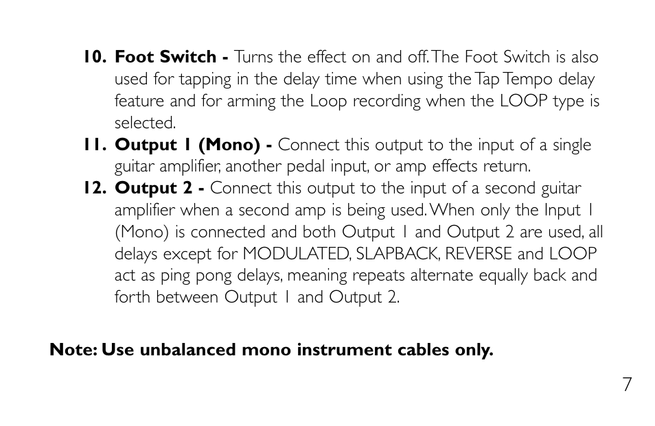 DigiTech DL-8 User Manual | Page 11 / 28