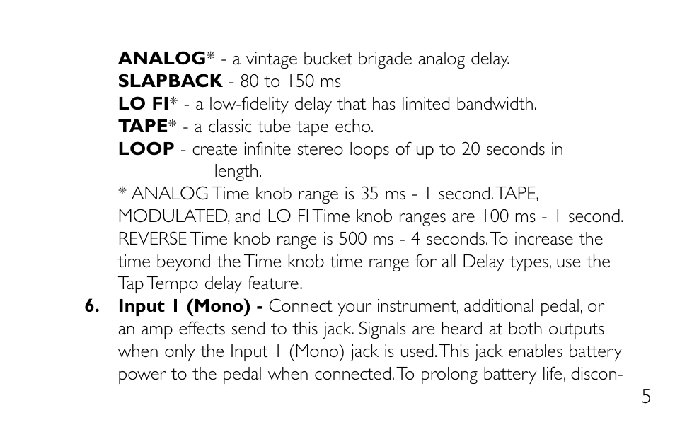 DigiTech DL-8 User Manual | Page 9 / 28