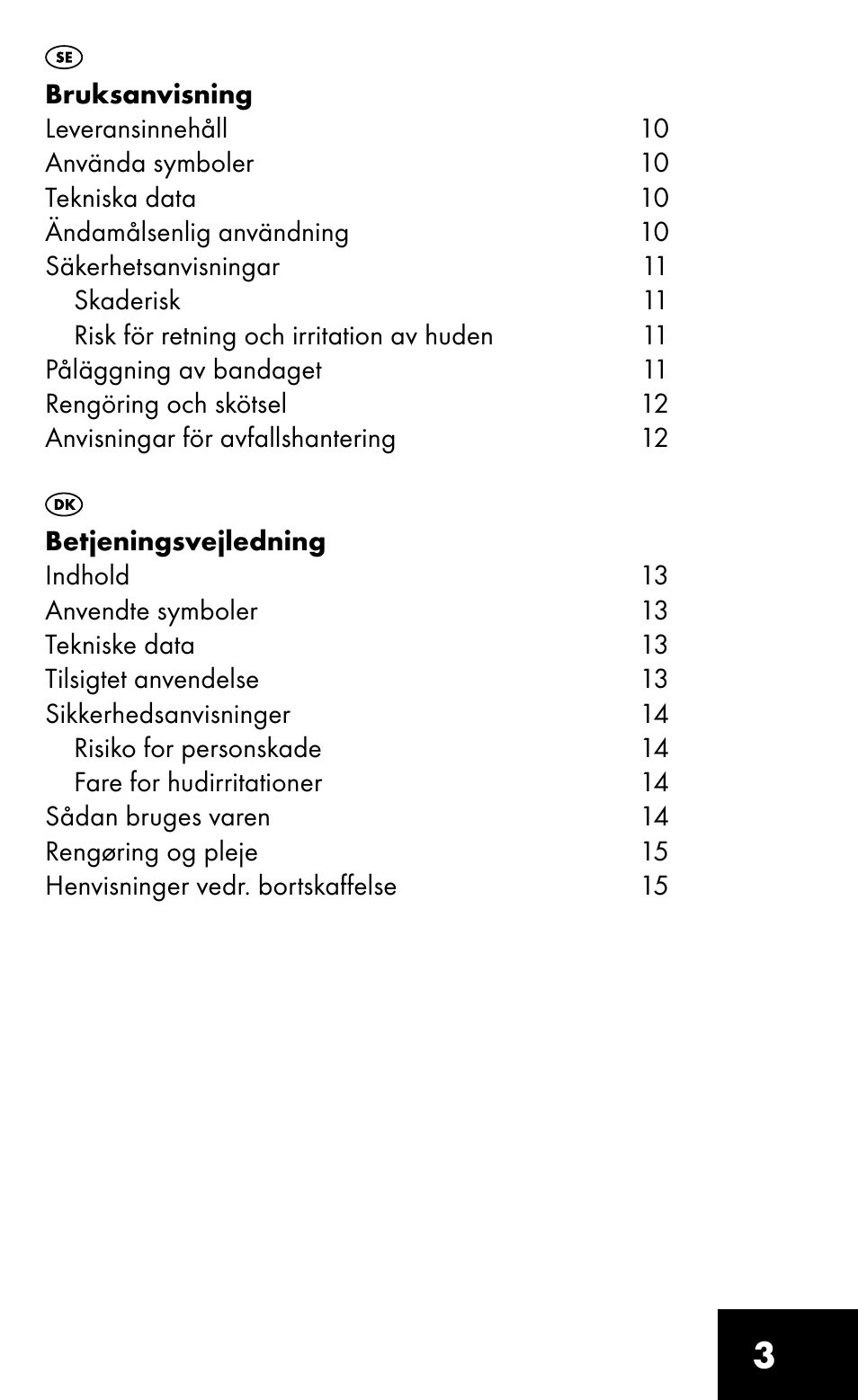 Sensiplast HEEL SLEEVE User Manual | Page 3 / 16