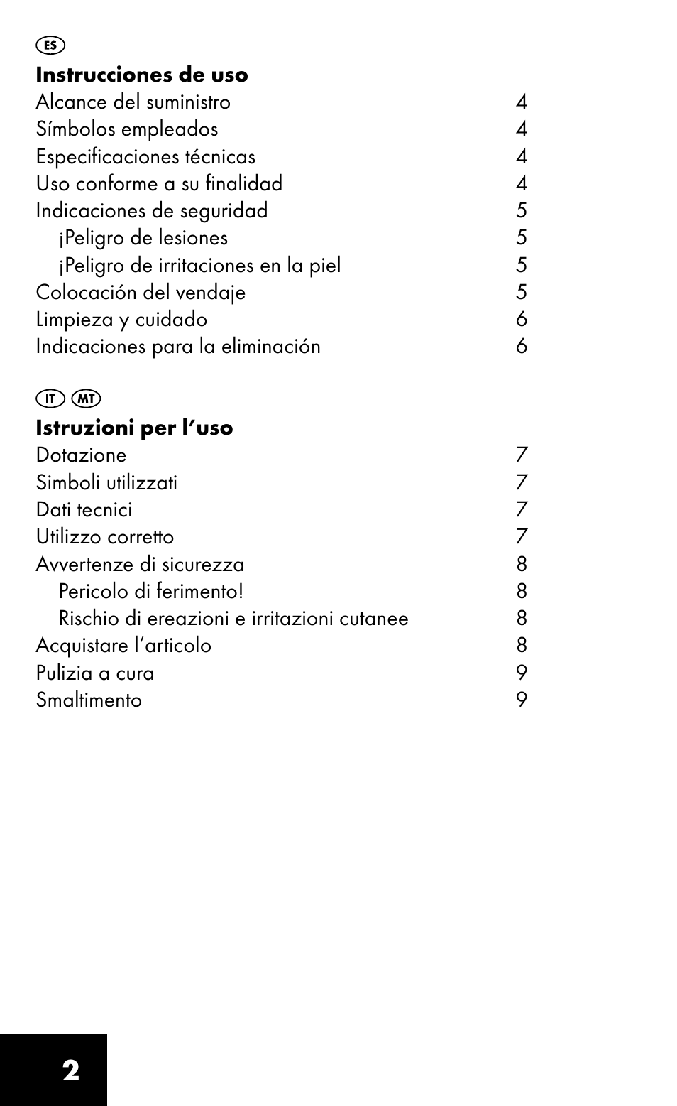 Sensiplast HEEL SLEEVE User Manual | Page 2 / 16