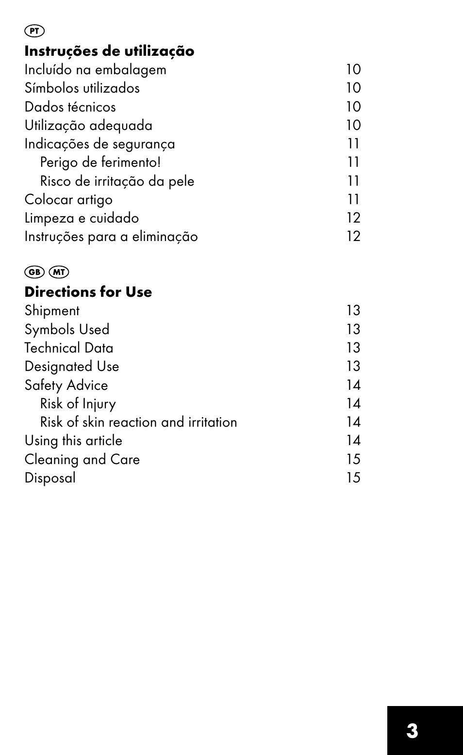 Sensiplast HEEL SLEEVE User Manual | Page 3 / 16