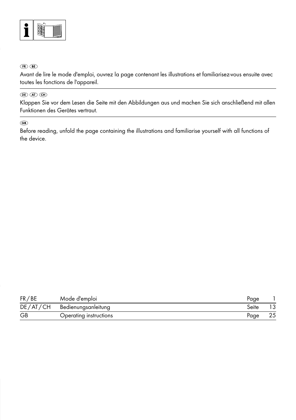 Tronic TLG 1000 C5 User Manual | Page 2 / 40