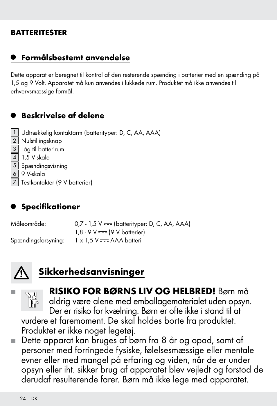 Tronic H12276 User Manual | Page 24 / 47