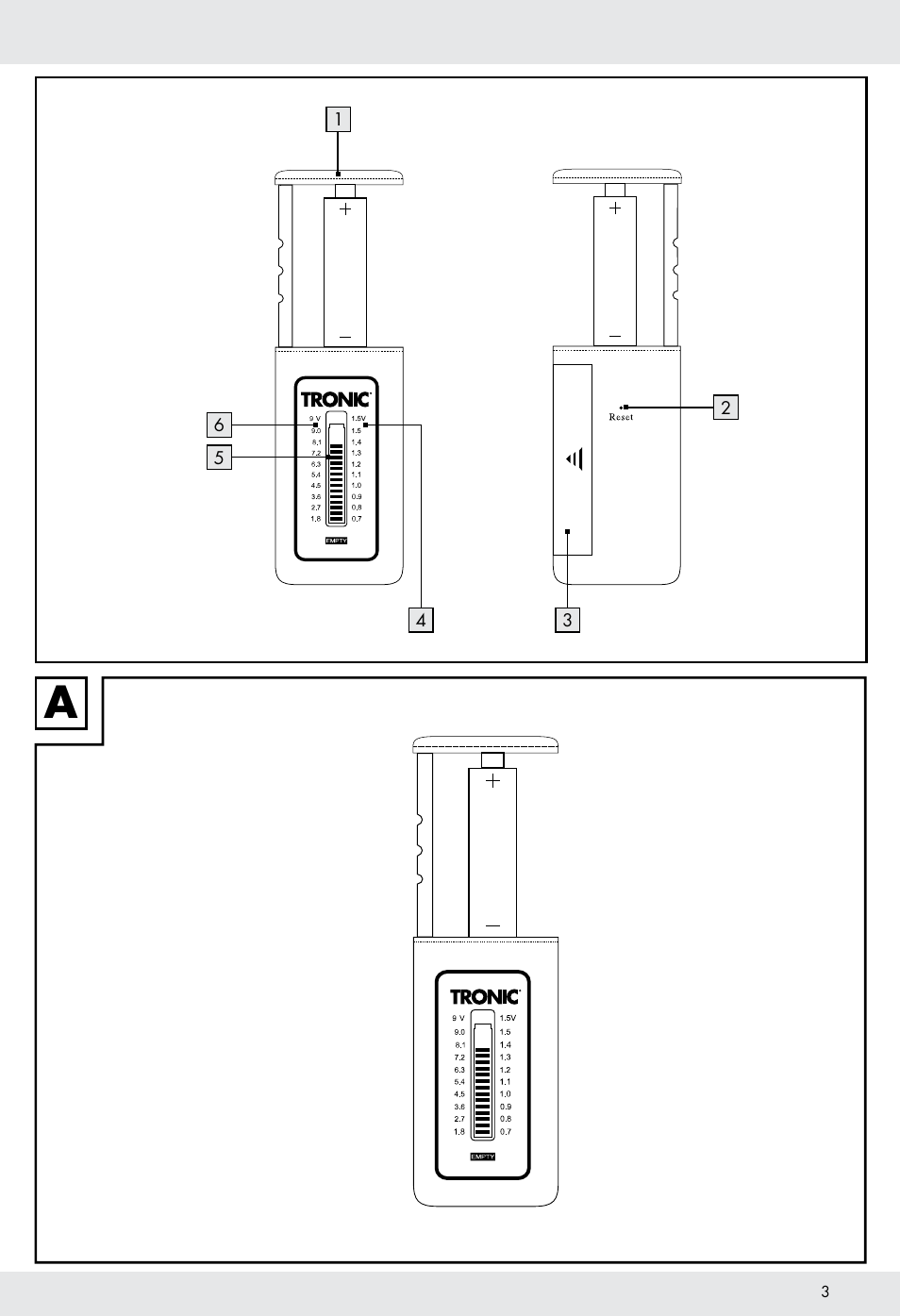 Tronic H12276 User Manual | Page 3 / 47