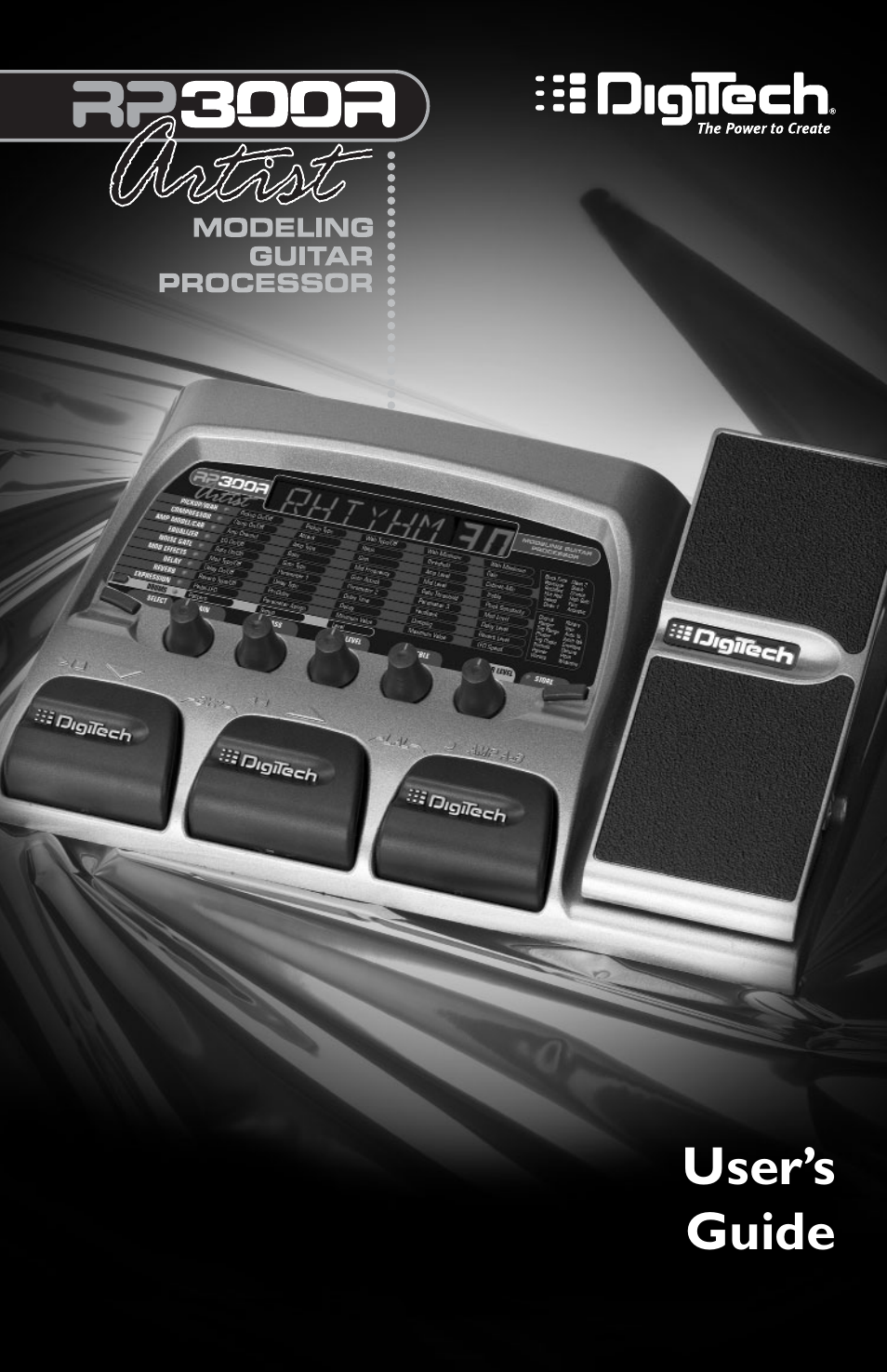 DigiTech RP300A User Manual | 28 pages