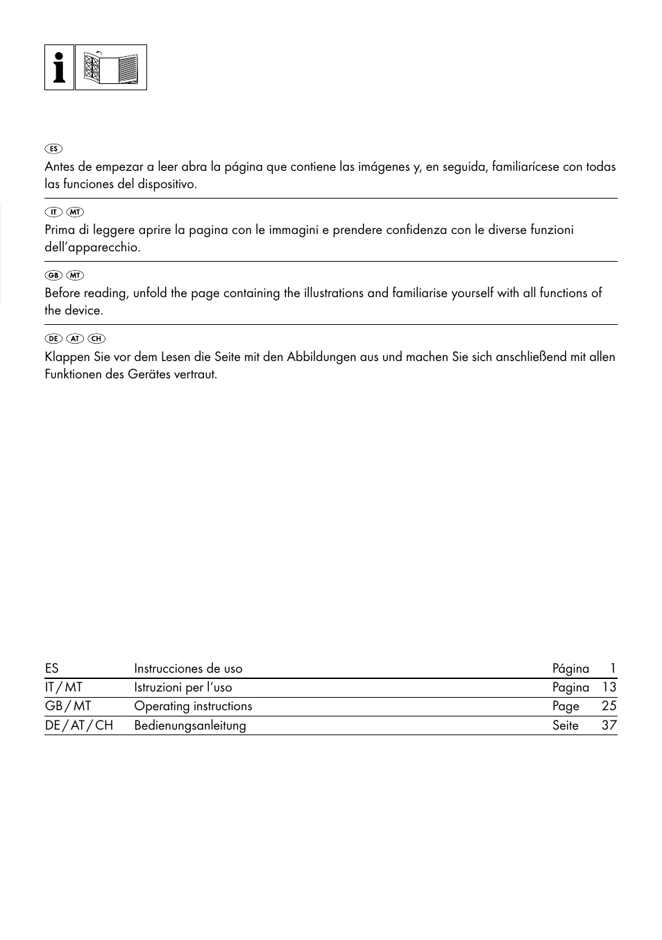 Tronic TLG 1000 C4 User Manual | Page 2 / 52