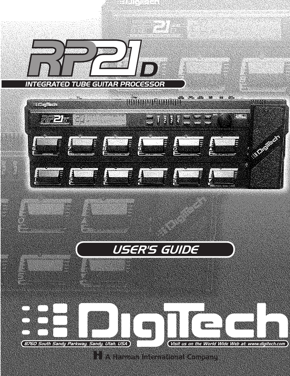 DigiTech RP21D User Manual | 69 pages