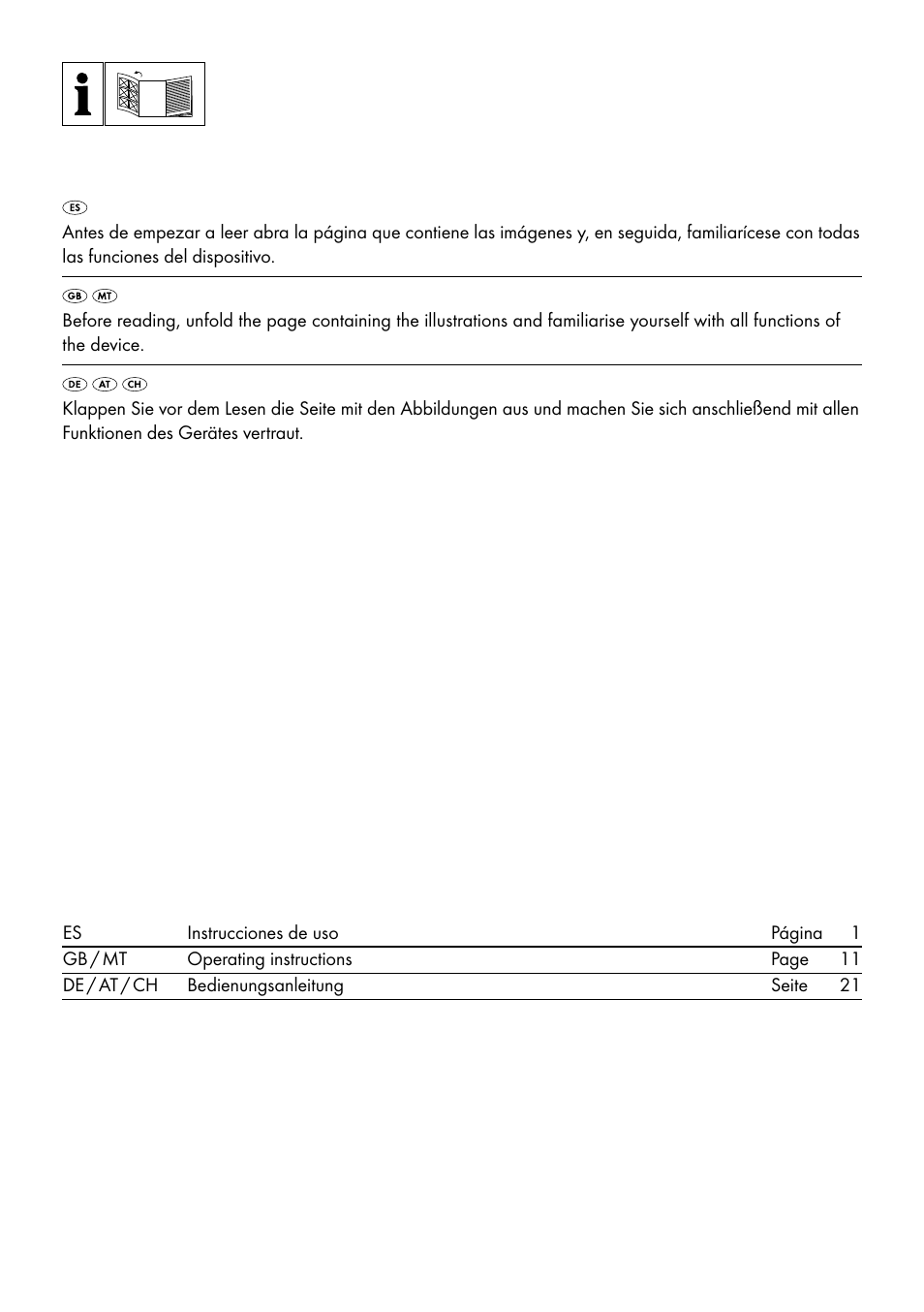 Tronic TSW 300 A1 User Manual | Page 2 / 33