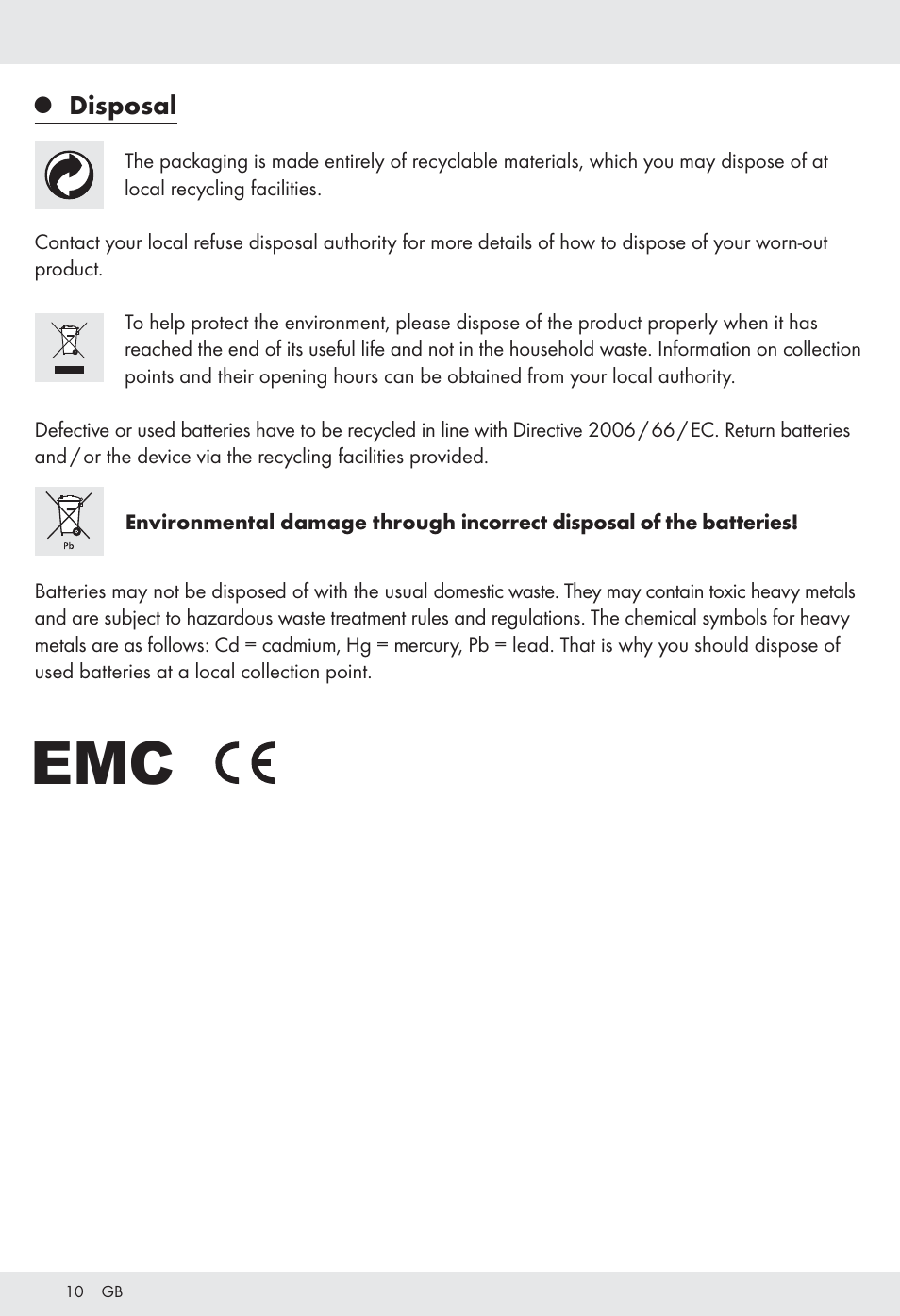Tronic H12276 User Manual | Page 10 / 48