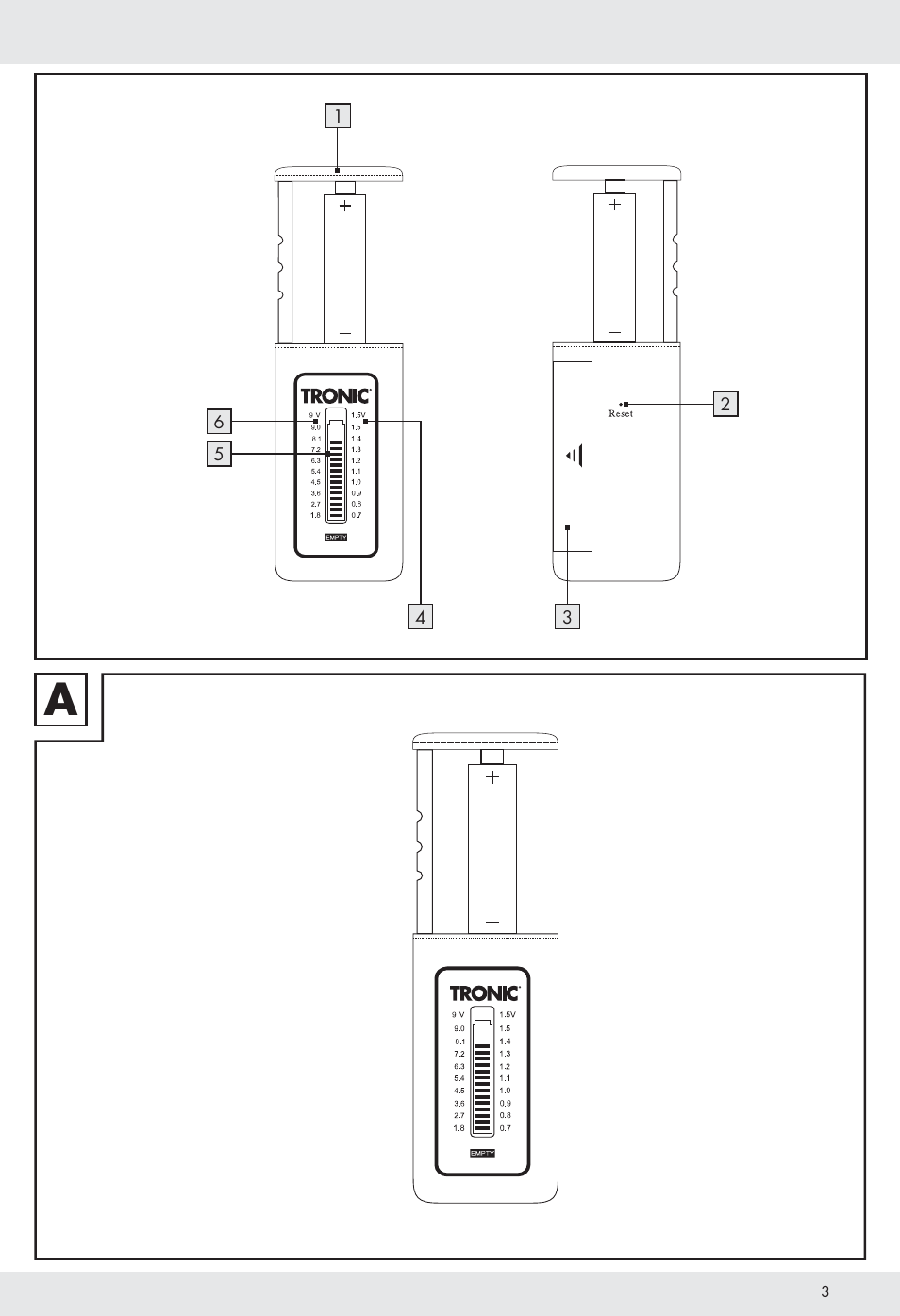 Tronic H12276 User Manual | Page 3 / 48