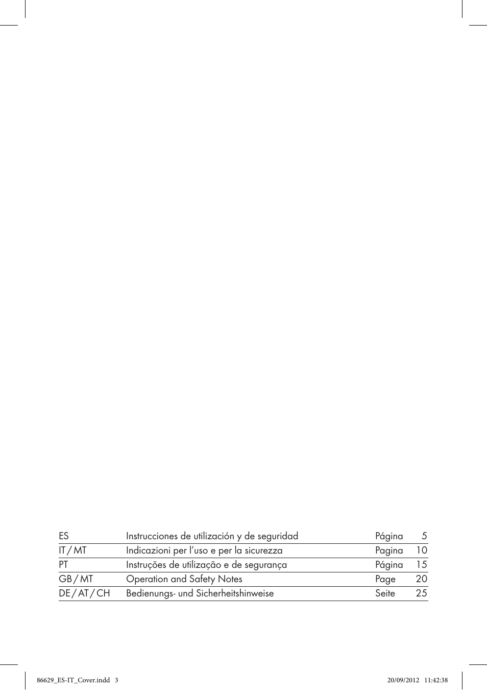 Tronic H12276 User Manual | Page 2 / 30