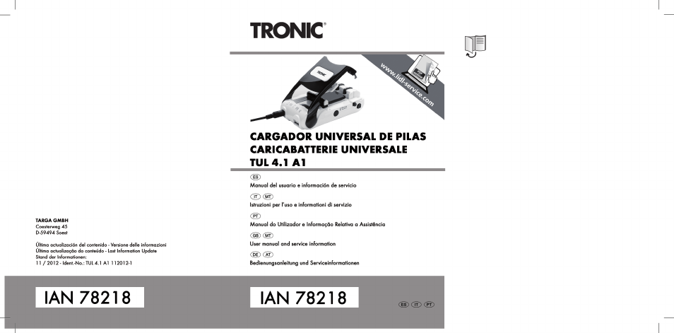 Tronic TUL 4.1 A1 User Manual | 80 pages