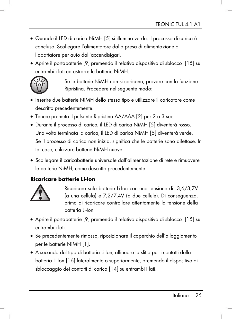 Tronic TUL 4.1 A1 User Manual | Page 27 / 80