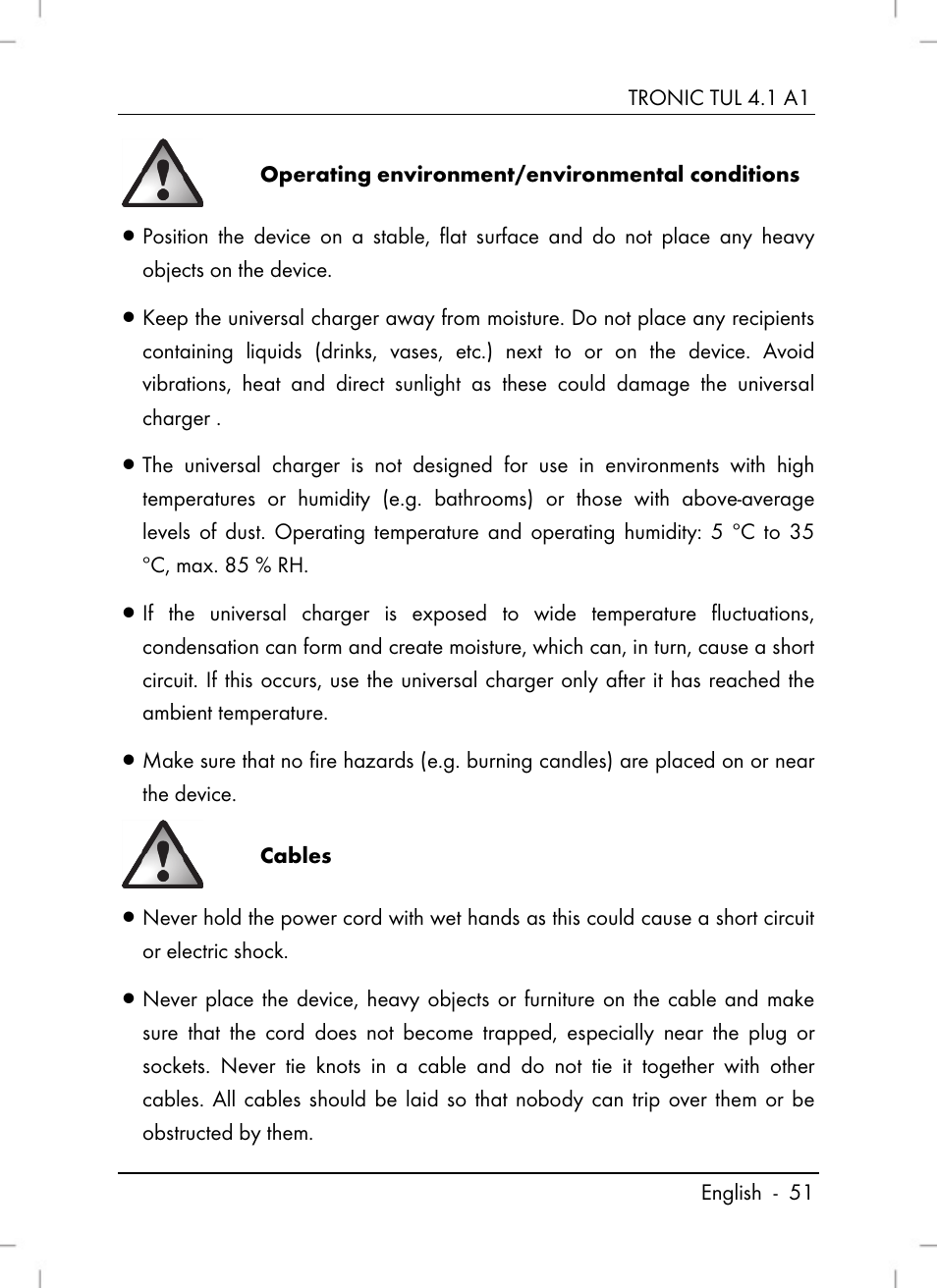 Tronic TUL 4.1 A1 User Manual | Page 53 / 80