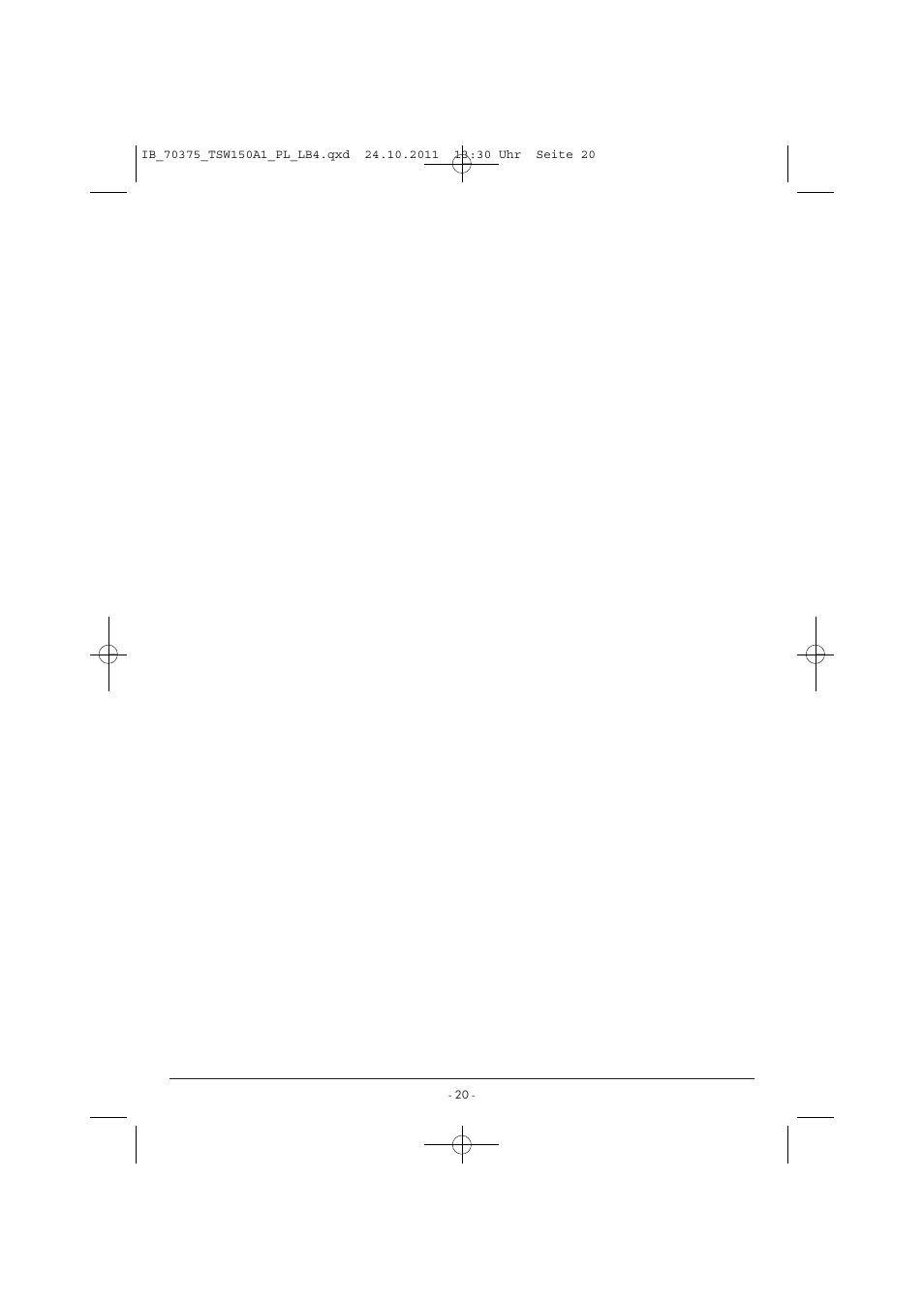 Tronic TSW 150 A1 User Manual | Page 22 / 72