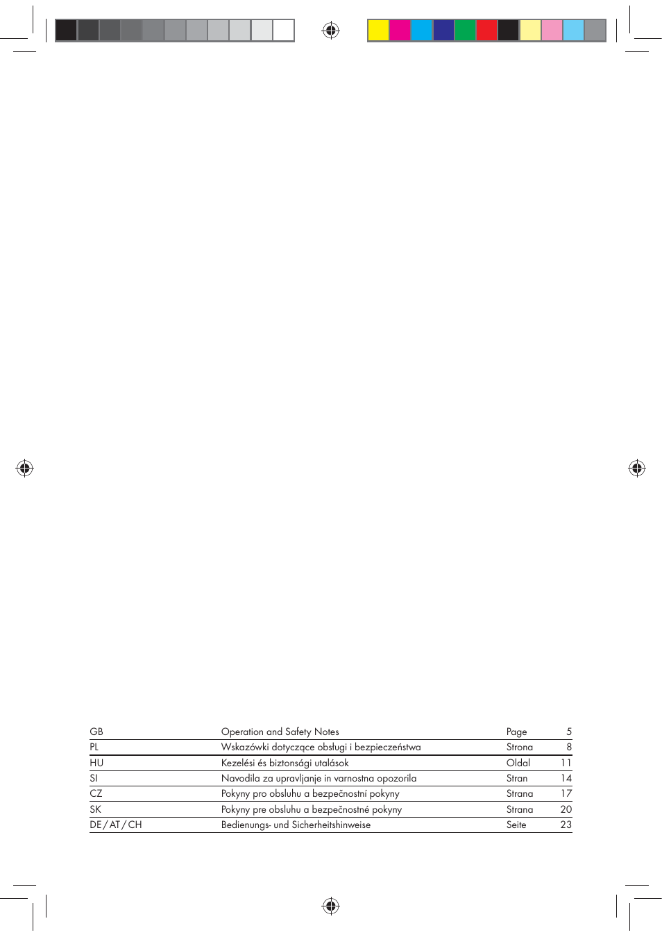 Tronic Z30508 User Manual | Page 2 / 26