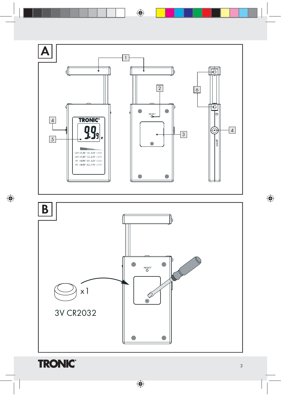 Tronic Z30508 User Manual | Page 3 / 26
