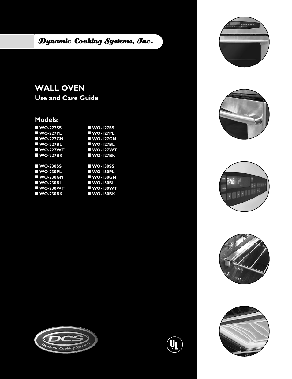 DCS WO-227WT User Manual | 30 pages