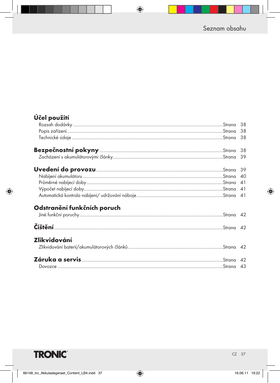 Tronic TLG 1000 B3 User Manual | Page 33 / 56