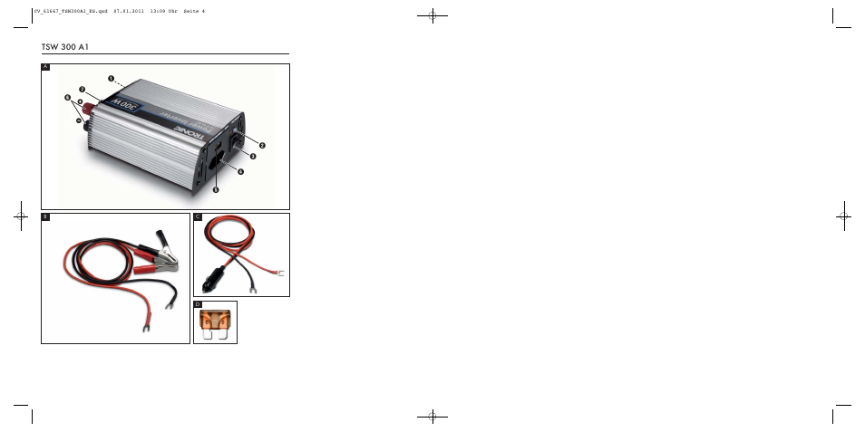 Tsw 300 a1 | Tronic TSW 300 A1 User Manual | Page 2 / 42