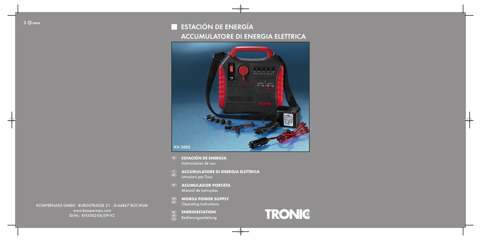 Tronic KH 3002 User Manual | 62 pages