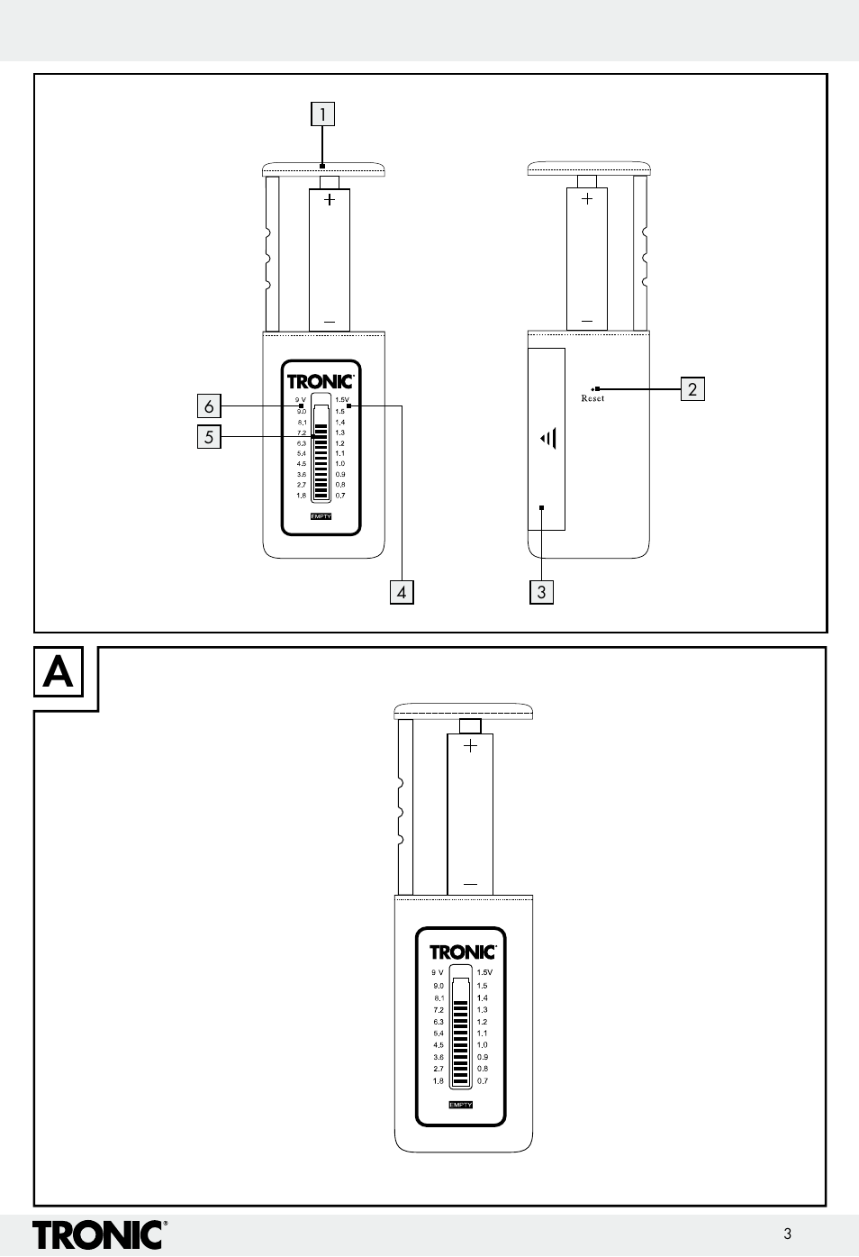 Tronic H12276 User Manual | Page 3 / 35