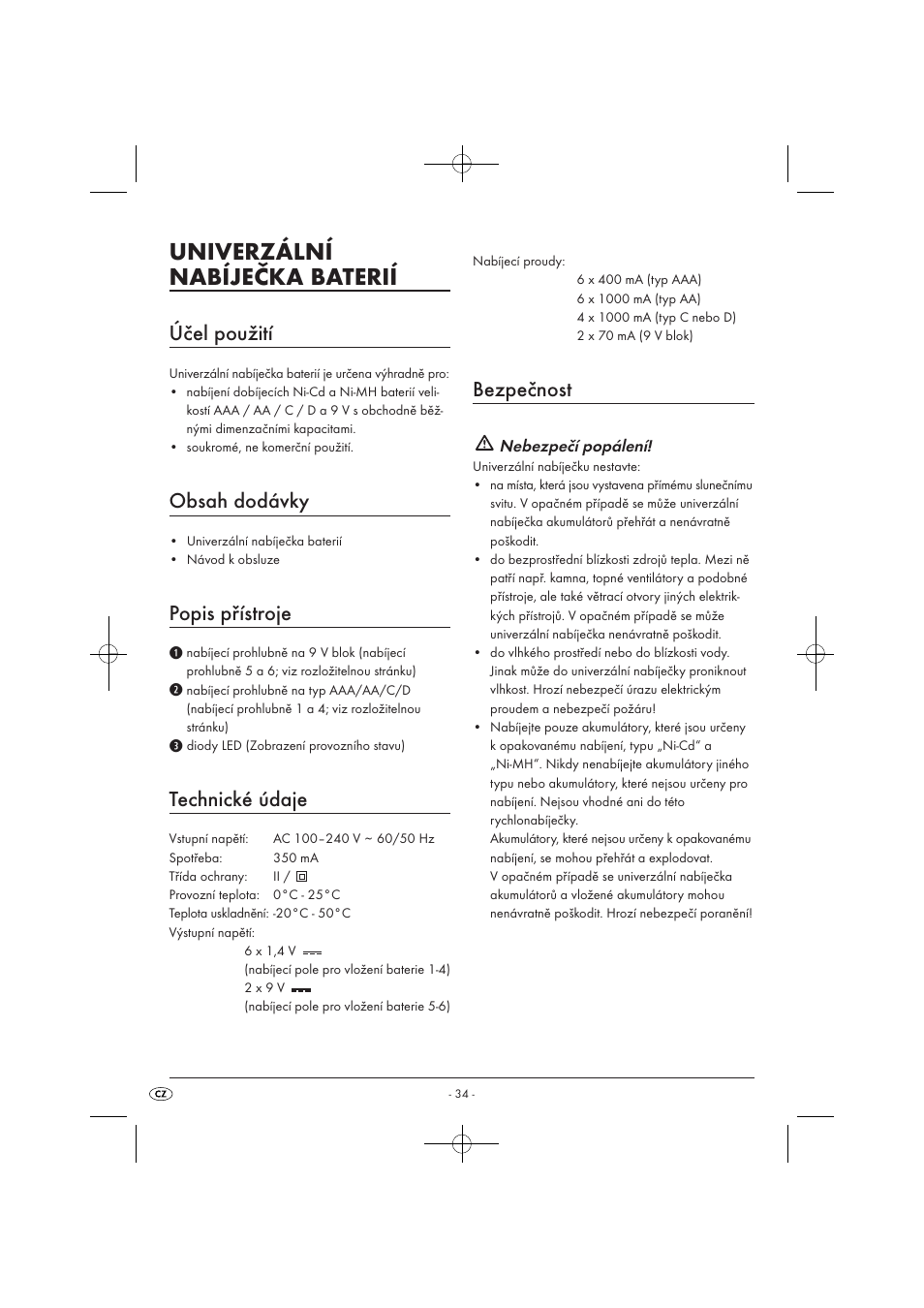 Tronic TLG 1000 A1 User Manual | Page 36 / 66