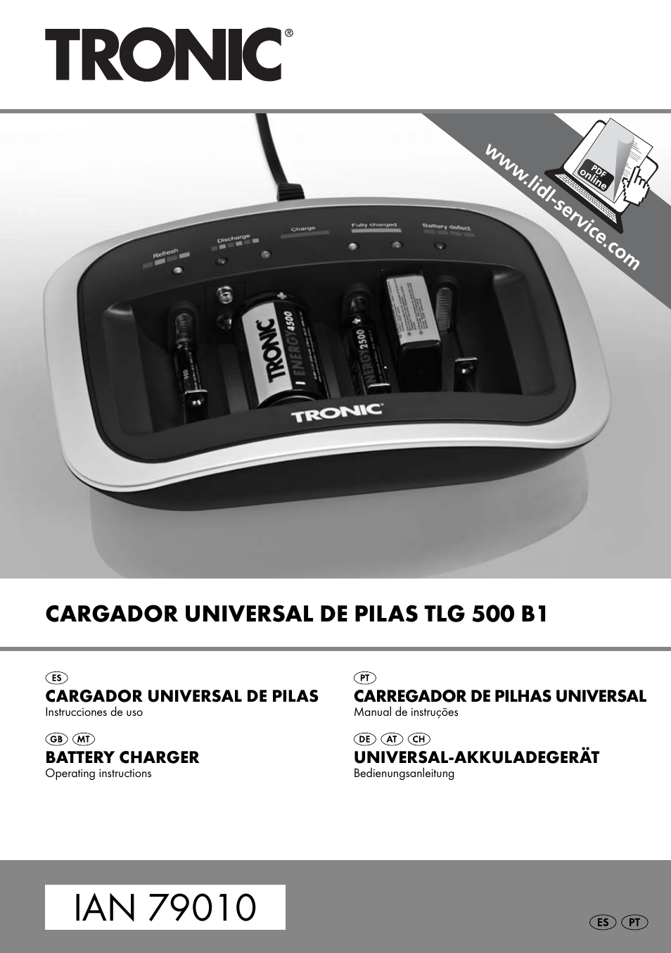 Tronic TLG 500 B1 User Manual | 51 pages