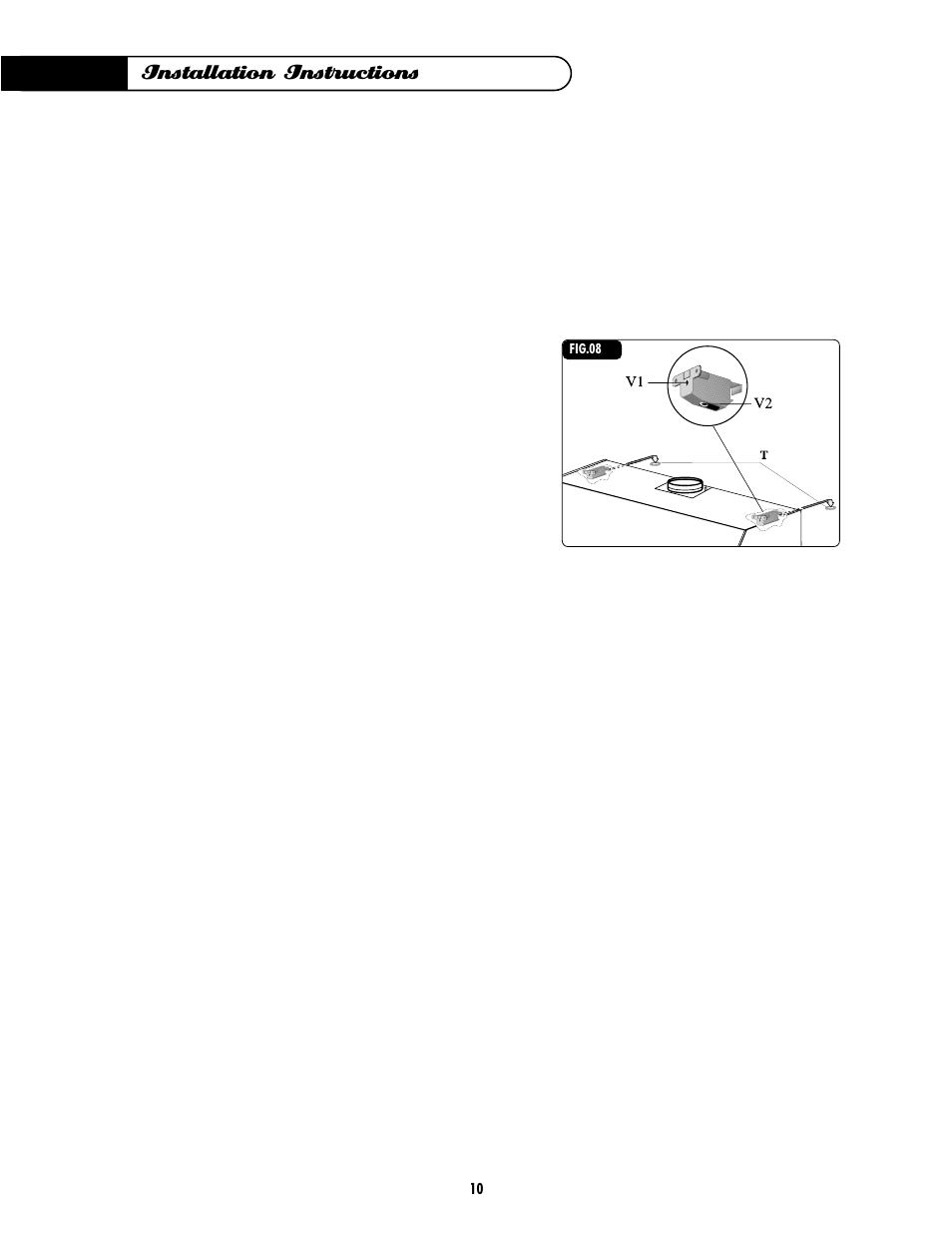 Installation instructions | DCS EH-30SS User Manual | Page 11 / 18