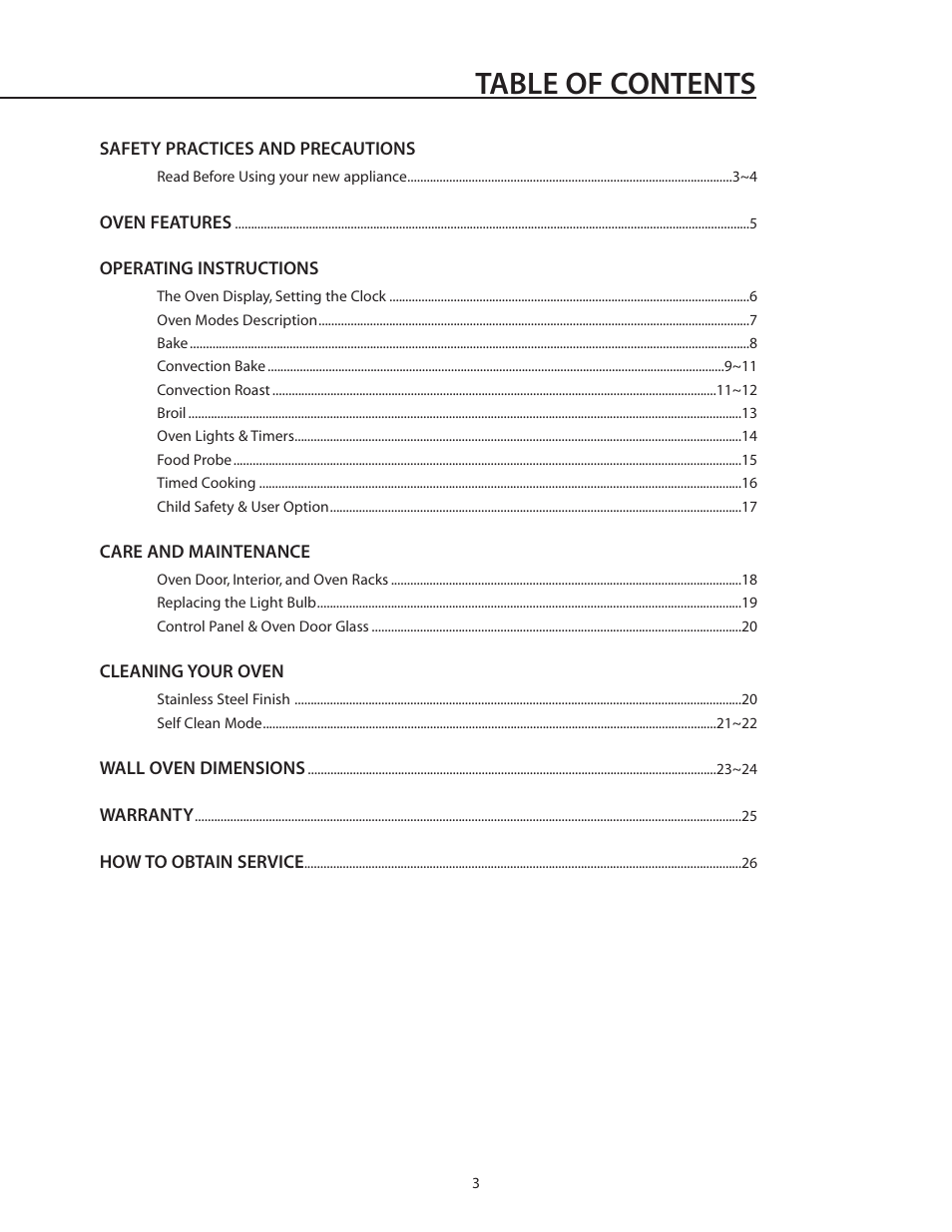 DCS WOS-227 User Manual | Page 3 / 26