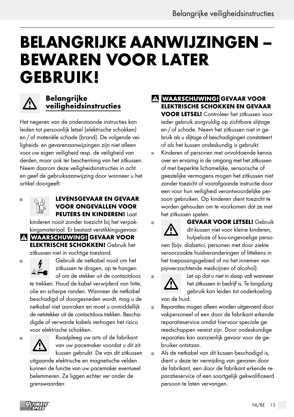 Ultimate Speed USB 12 A1 User Manual | Page 13 / 31