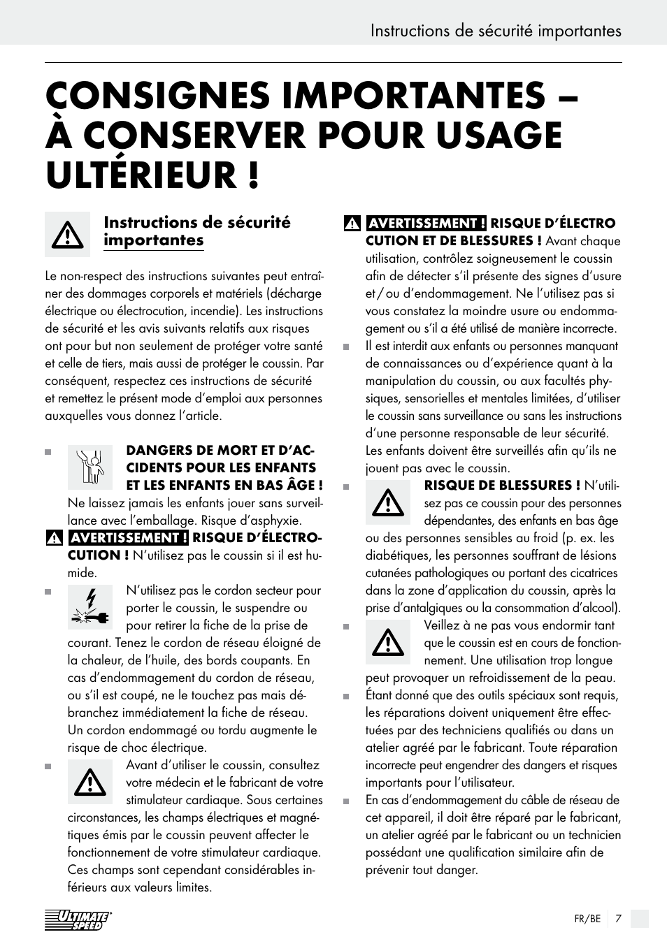 Ultimate Speed USB 12 A1 User Manual | Page 7 / 31