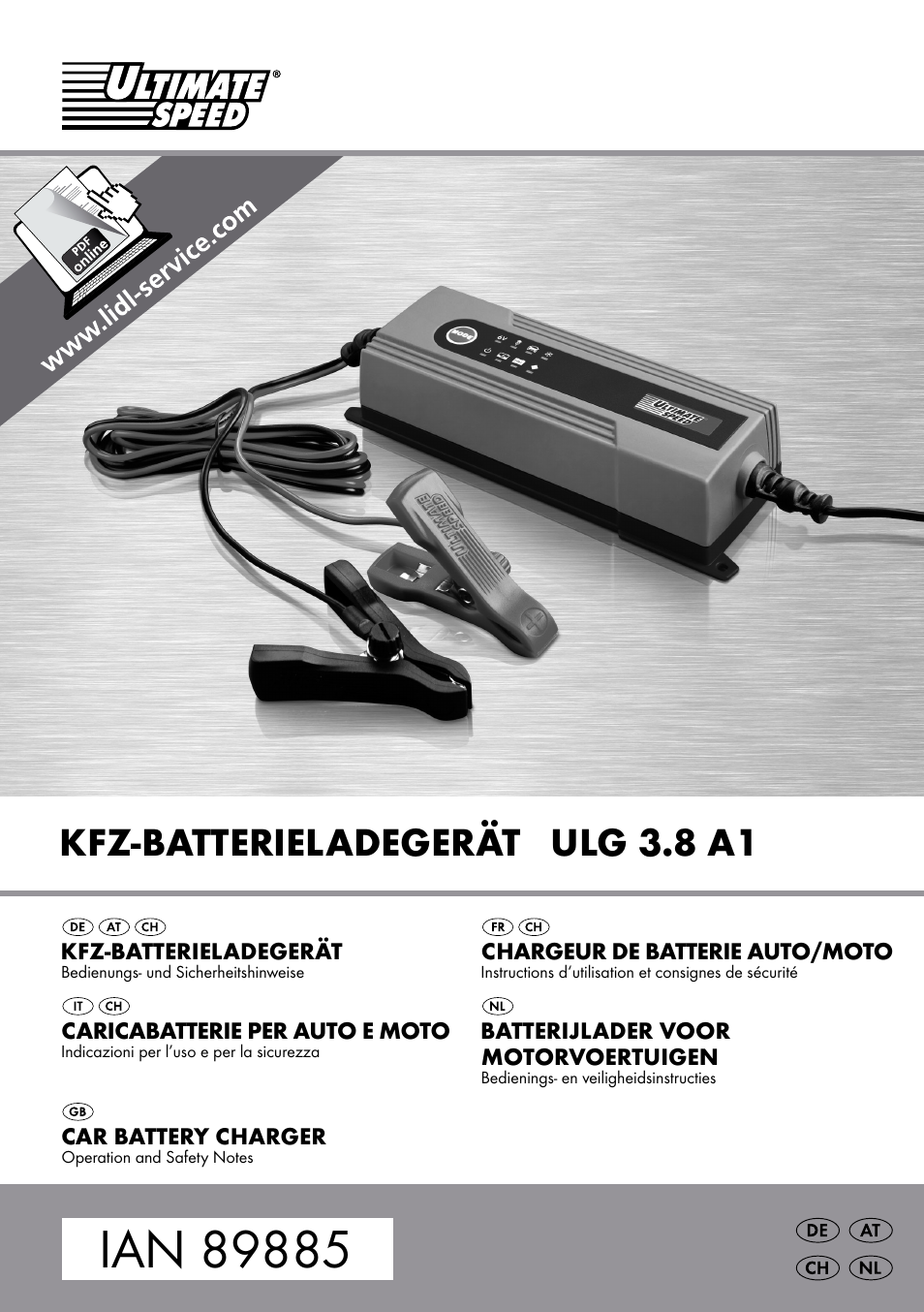 Ultimate Speed ULG 3.8 A1 User Manual | 49 pages