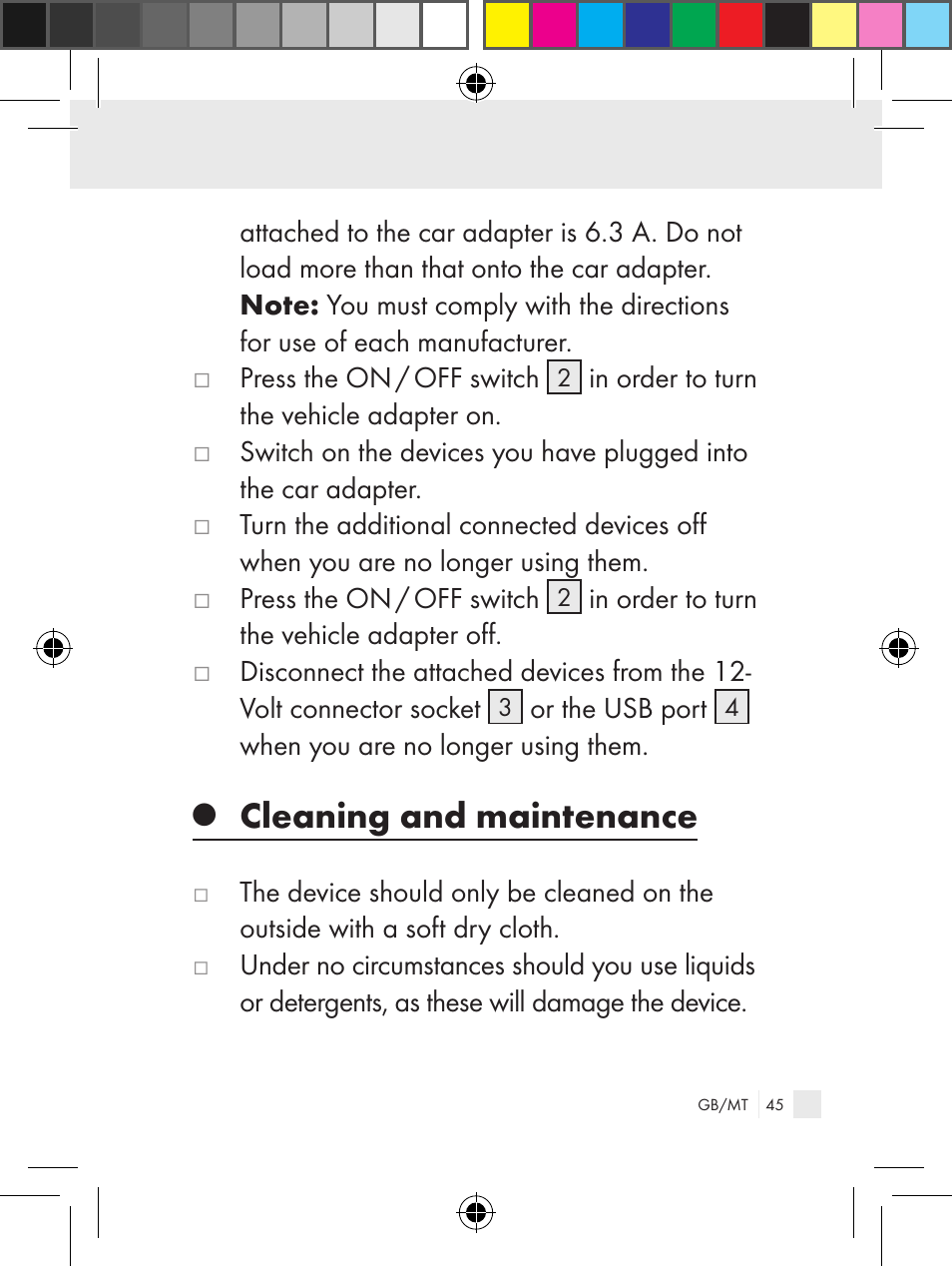 Cleaning and maintenance | Ultimate Speed Z31381 User Manual | Page 45 / 58