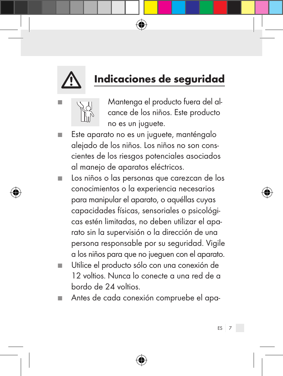 Indicaciones de seguridad | Ultimate Speed Z31381 User Manual | Page 7 / 58
