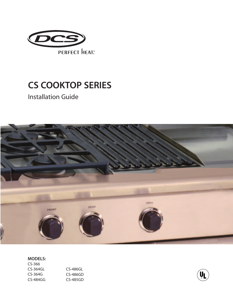 DCS CS-364GL User Manual | 26 pages