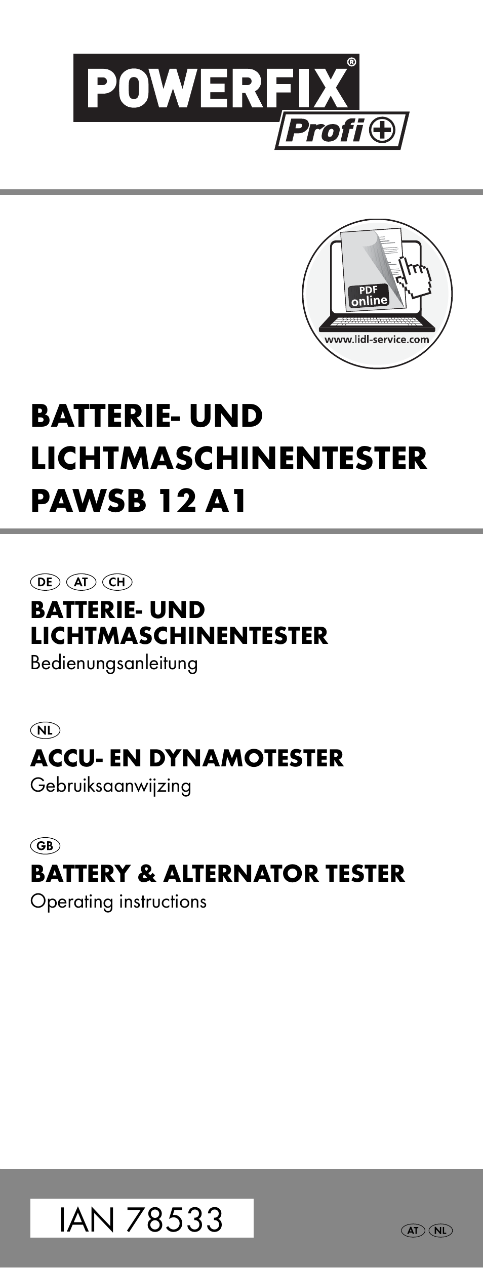 Ultimate Speed PAWSB 12 A1 User Manual | 15 pages