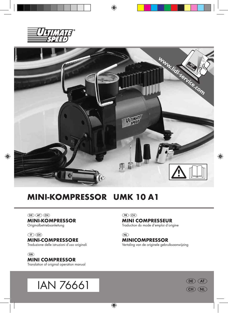 Ultimate Speed UMK 10 A1 User Manual | 50 pages