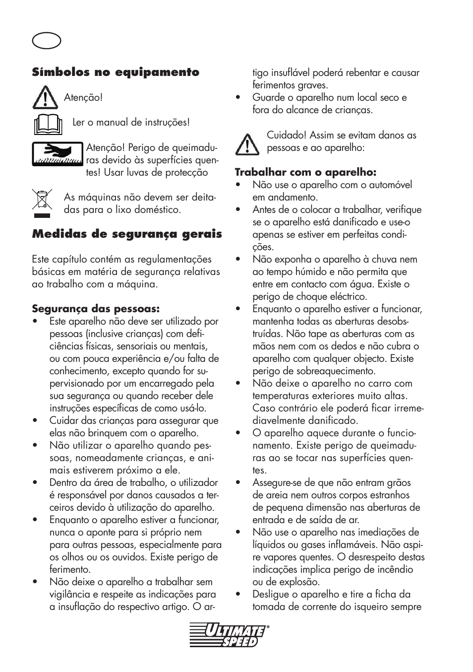 Ultimate Speed UMK 10 A1 User Manual | Page 14 / 38