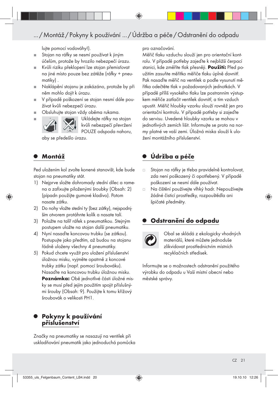 Ultimate Speed Z30454 User Manual | Page 21 / 28
