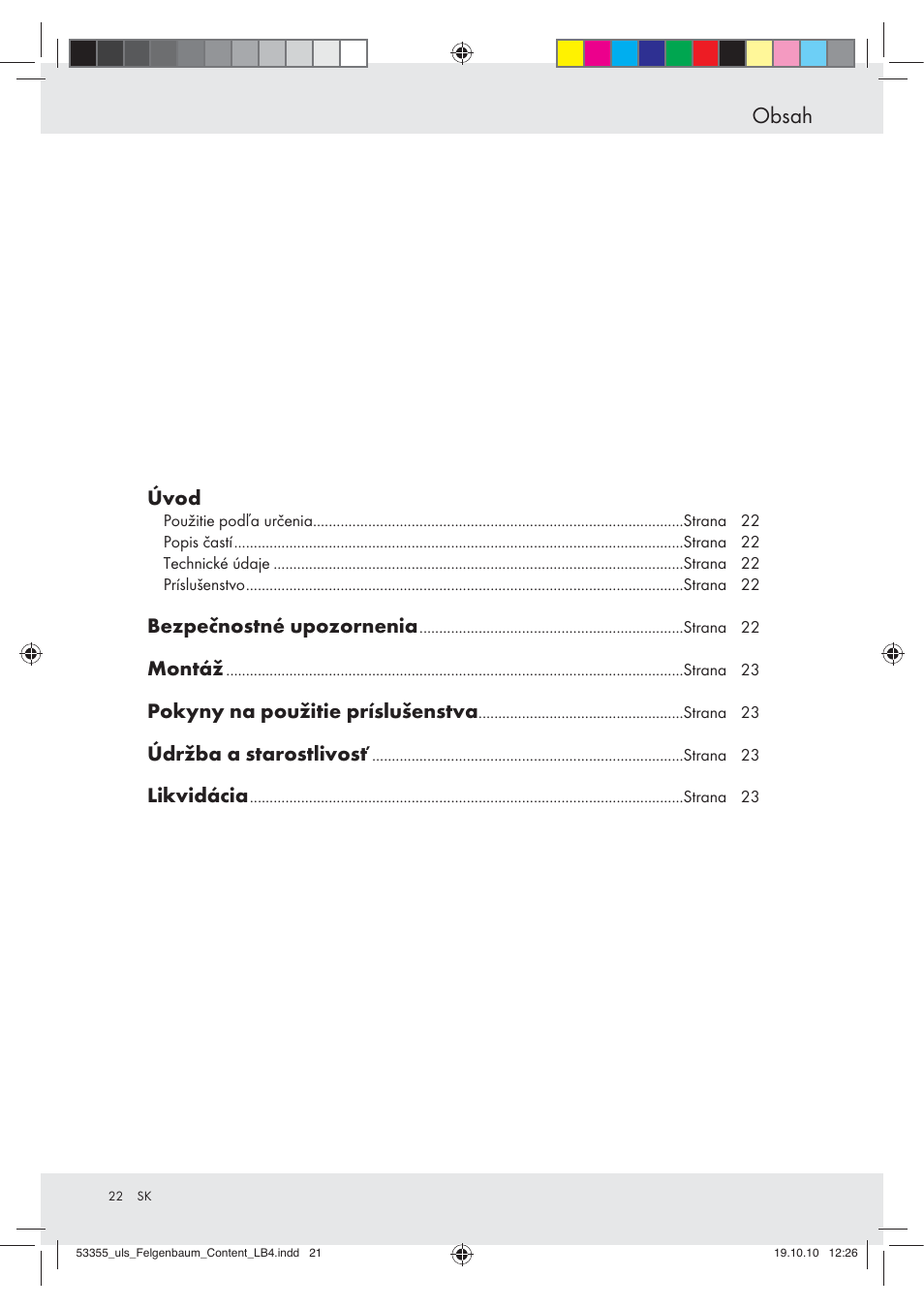 Ultimate Speed Z30454 User Manual | Page 22 / 28