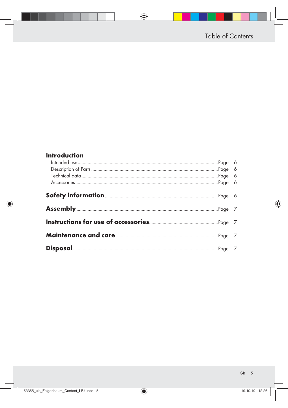 Ultimate Speed Z30454 User Manual | Page 5 / 28