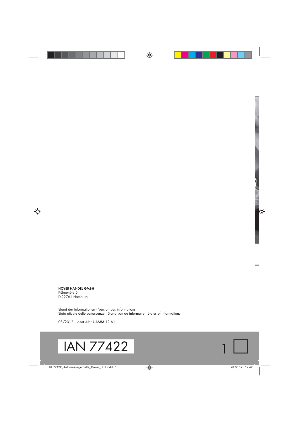 Ultimate Speed UAMM 12 A1 User Manual | Page 46 / 46