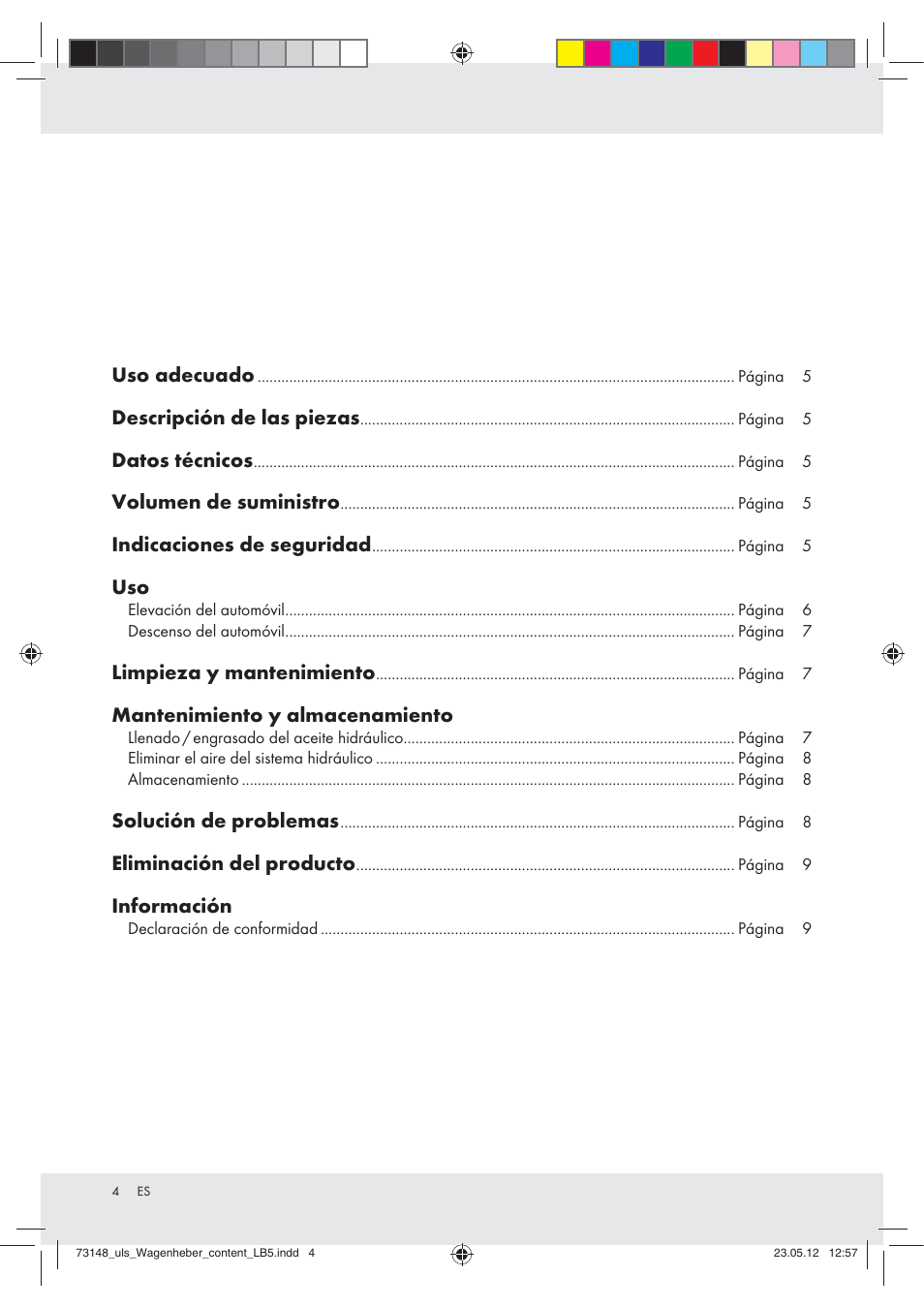 Ultimate Speed Z31224 User Manual | Page 4 / 34