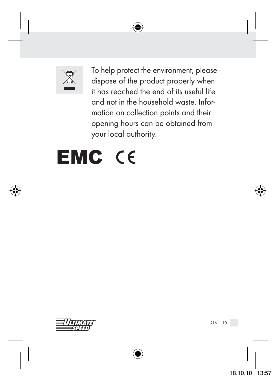 Ultimate Speed 12V CAR ADAPTOR User Manual | Page 13 / 89