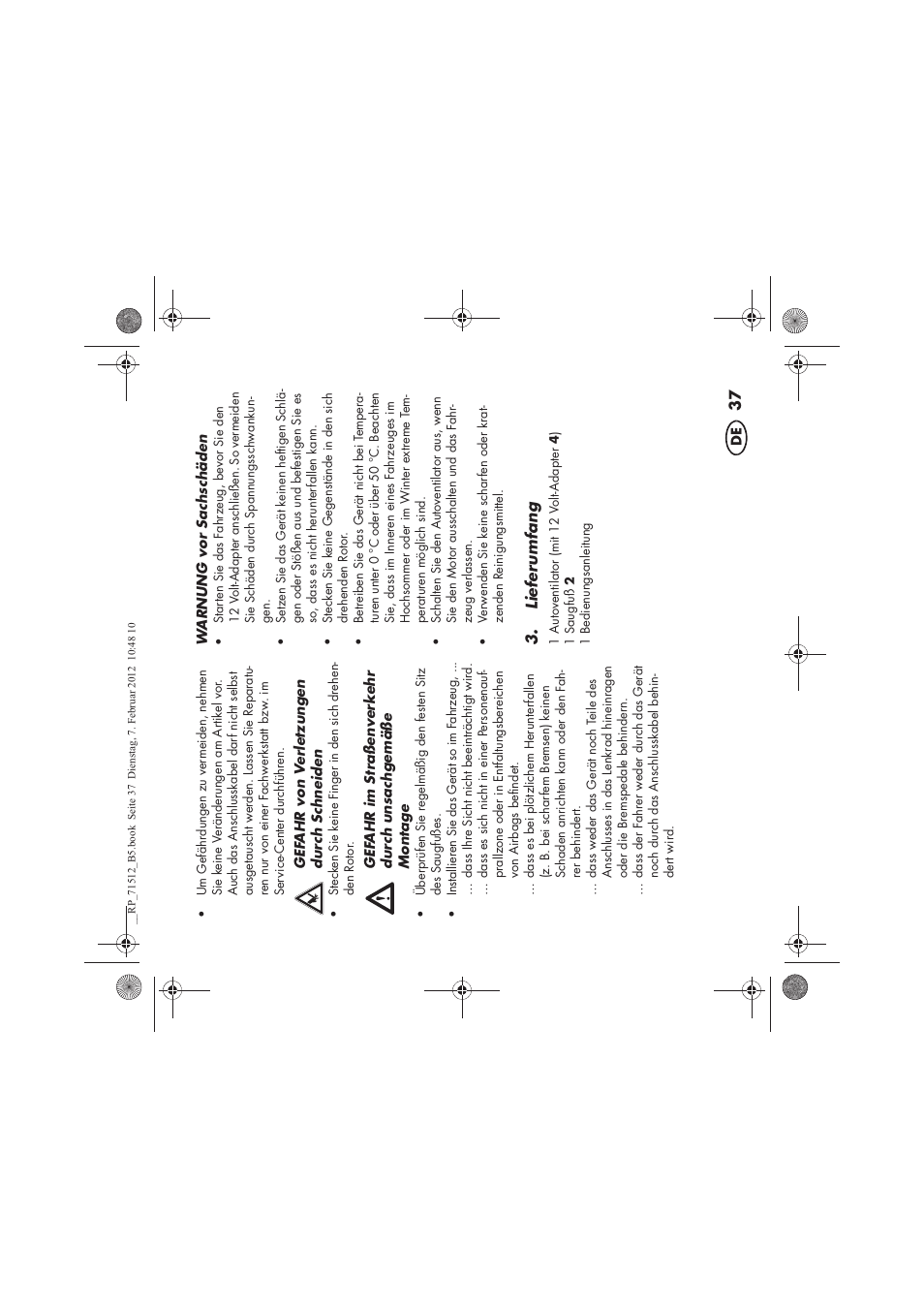 Ultimate Speed UAV 12 A1 User Manual | Page 39 / 46